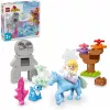 LEGO DUPLO Spielset 10418 — Disney Elsa und Bruni im verzauberten Wald, 31 Teile, 2+ Jahre