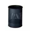Mülleimer Durable 331058 15 L Rund Metall Anthrazit
