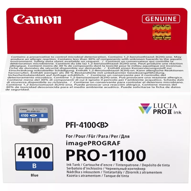 Canon LUCIA PRO II Tintenpatrone 1 Stück Original Standard-Reichweite Blau
