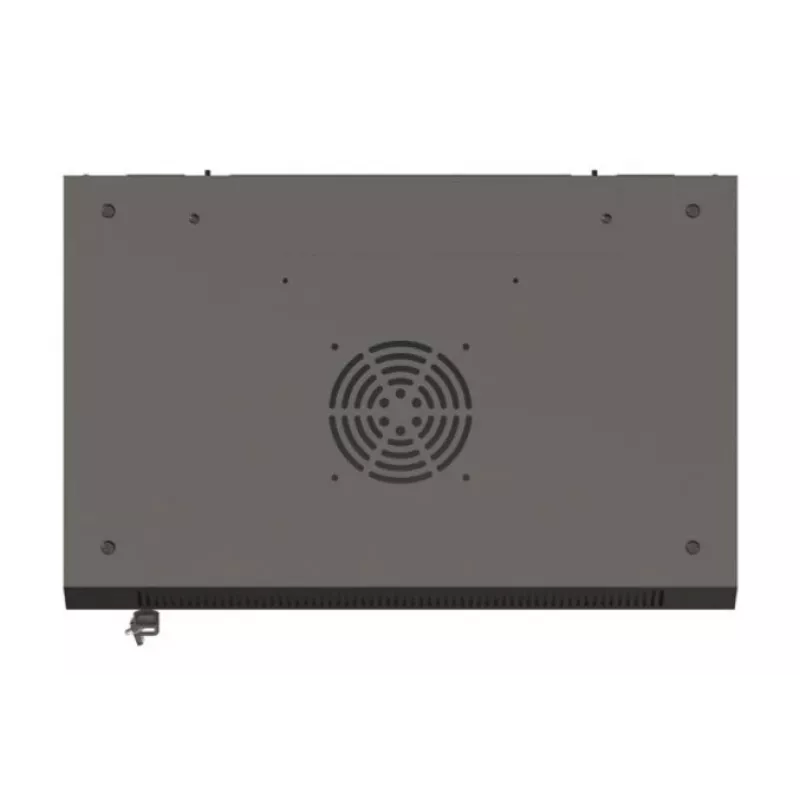 Wandmontierbarer Rack-Schrank LANBERG WF03-5304-10B 19 Zoll 4U schwarz, Glastür
