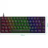 Mechanische Gaming-Tastatur Speedlink ATMOS RGB — kompaktes Layout, RGB-Hintergrundbeleuchtung