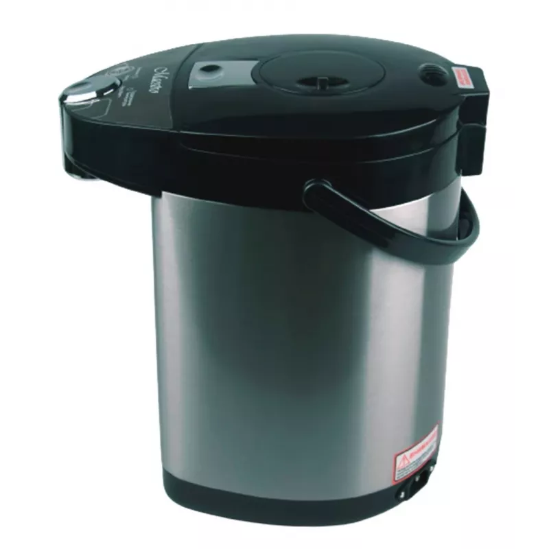 Feel-Maestro MR-081 Thermopott 3,8 l Silber, Schwarz