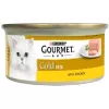 Purina Nestle Gourmet Gold - Lachs und Huhn - Nassfutter für Katzen - 85 g