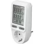 Goobay 64589. Anzeige: LCD. Stromquelle: AC, Strom (maximal): 16 A, Max. Leistung: 3680 W. Breite: 146 mm, Tiefe: 70 mm, Höhe: 74,5 mm (64590)