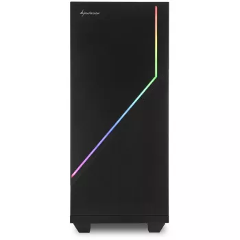 Sharkoon RGB FLOW Midi Tower ATX ohne Netzteil USB/Audio