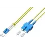 Lightwin LDP-09 LC-SC 10.0 Glasfaserkabel 10 m Gelb (LDP-09 LC-SC 10.0)