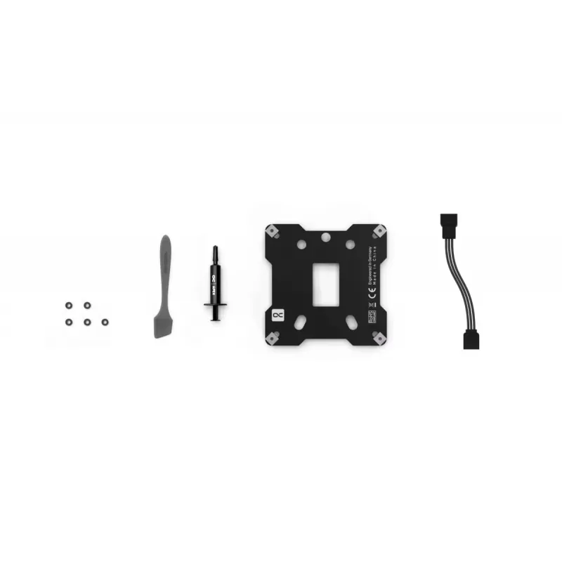 Coldplate Alphacool 13851 Acrylic Transparent 88x88x32.3mm