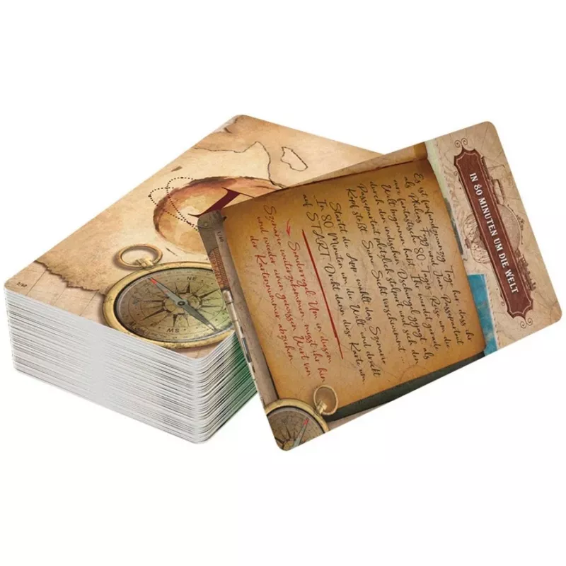 Unlock In 80 Minuten um the world, Kartenspiel
