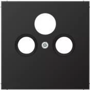 JUNG AL 2990 SAT D - Schwarz - Aluminium - Matt - konventionell - JUNG - EDA 302 F - GDA 313 F (AL2990SATD)
