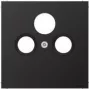 JUNG AL 2990 SAT D - Schwarz - Aluminium - Matt - konventionell - JUNG - EDA 302 F - GDA 313 F (AL2990SATD)