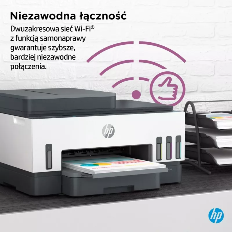 HP Smart Tank 750 Multifunktionsdrucker, Tintentank, Farbe, WLAN, Smart App, Duplex, ADF, automatischer Vorlageneinzug
