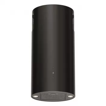 MAAN Elba2 39 cm schwarze Insel-Dunstabzugshaube