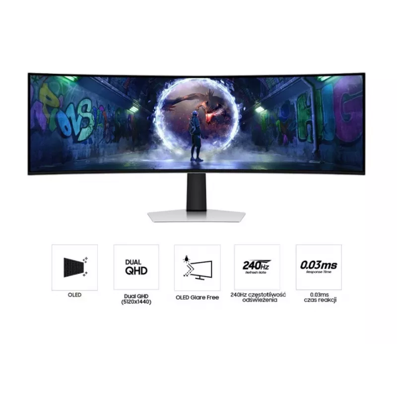 Monitor Samsung Odyssey G9 OLED 49 Zoll OLED 5120 x 1440