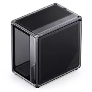 PC-Gehäuse Jonsbo X400, Midi-Tower ATX, gehärtetes Glasseitenteil, grau