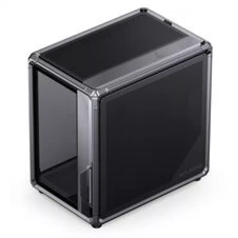 PC-Gehäuse Jonsbo X400, Midi-Tower ATX, gehärtetes Glasseitenteil, grau