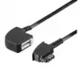 Wentronic Goobay TAE-F Verlängerung 4-polig, Schwarz, 10 m - TAE-F-Stecker auf TAE-F-Buchse (50275)