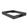 Rack-Sockel LANBERG CK01-66-B, 19 Zoll (48,3 cm) Montage, 600 mm Breite, schwarz