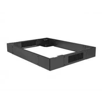 Rack-Sockel LANBERG CK01-66-B, 19 Zoll (48,3 cm) Montage, 600 mm Breite, schwarz