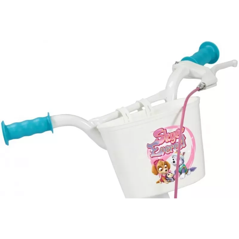 TOIMSA Kinderfahrrad 12 Zoll Paw Patrol Weiß 1281 Mädchen