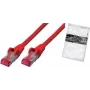 Netzwerkkabel ShiverPeaks BS75711-AR Rot 1 m