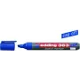 Permanentmarker Edding e-363 Blau, Spitzenstärken 1 mm und 5 mm