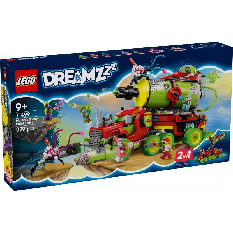 LEGO DREAMZZZ 71499 Mateos Sprühfarben-LKW