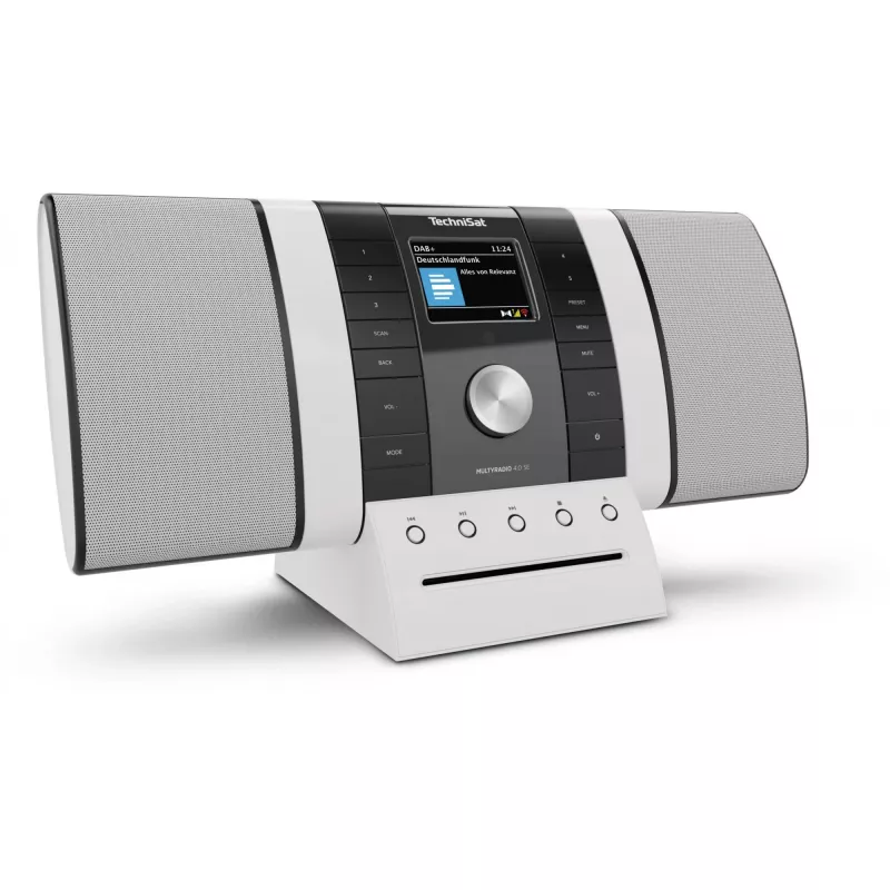Tragbares Radio TECHNISAT Multyradio 4.0 SE schwarz/weiß mit Bluetooth und USB