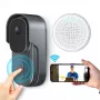 Video-Türsprechanlage Extralink SmartLife 1080p 5MP – Außeneinheit mit 1080p-Video und 5MP-Sensor