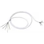 Kabel Bachmann H05VV-F 5G 2.5mm² Weiß 1,5 m
