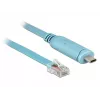 Serielles Kabel DeLOCK 63914 USB Type-C RJ45 3m Blau