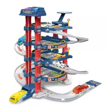 Extralink Kids | Parkhaus | Garage mit elektrischem Lift Spielzeugautos für Kinder