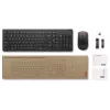 Kabelloses Tastatur-Maus-Set Lenovo Essential Wireless Combo Gen2 — schwarz, kompaktes Layout, kabellose Verbindung