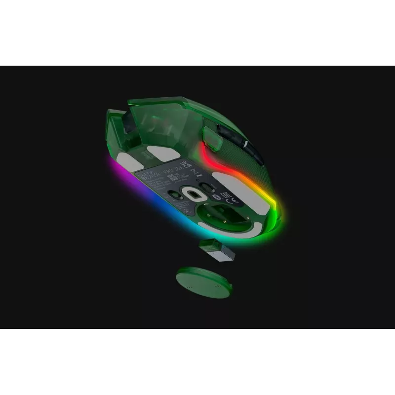 Maus Razer Basilisk V3 Pro 35K RF Wireless + Bluetooth + USB Typ-A