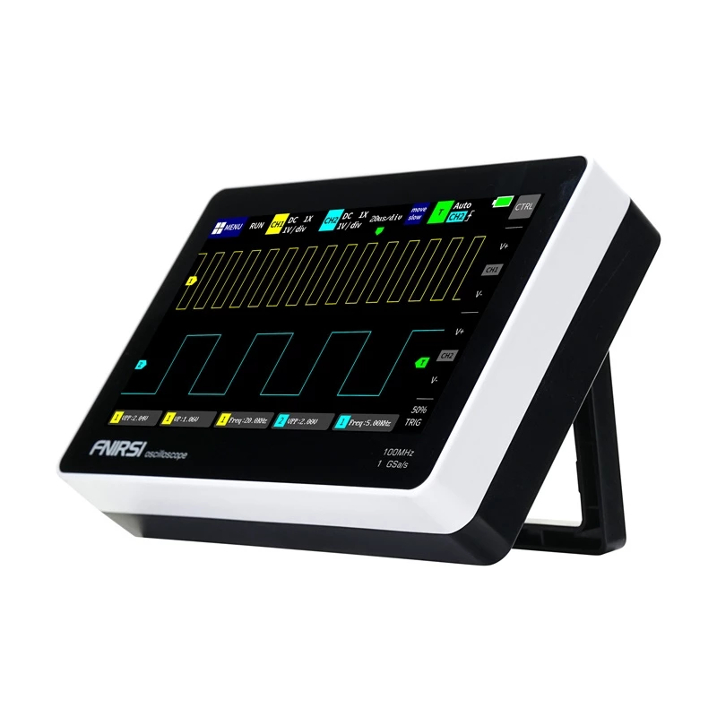 FNIRSI 1013D 7 tragbares Tablet-Oszilloskop