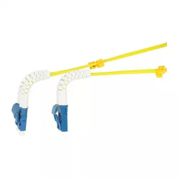 Synergy 21 LWL-2-Faser-Patchk. 0.25mtr.LC-LC 9/125um OS2 AD 2mm flexible Knickschutztülle - Kabel - Single- bzw. Monomode-Faser (S217039)