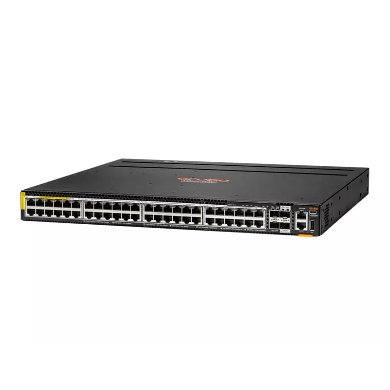 Managed Network Switch HP Enterprise Aruba R8S90A 48x 5G Ethernet (100/1000/5000) PoE, RJ-45/USB-C Konsole, 880 Gbit/s