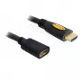 Delock High Speed HDMI mit Ethernet - HDMI-Verlängerungskabel