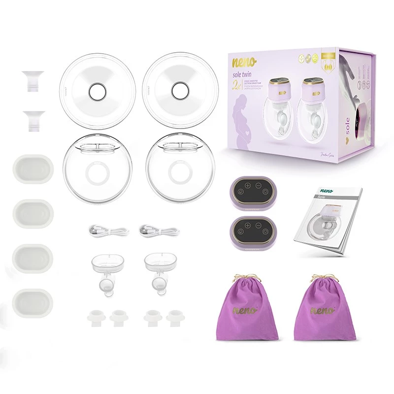 Neno Sole Twin - dreiphasige kabellose Premium-Elektrobrustpumpe