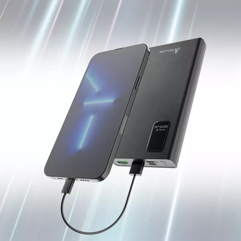 Tragbarer Ladegerät Extralink Powerbank EPB-067B 10000mAh
