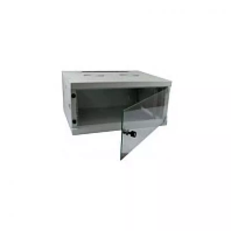 Rack-Schrank ALLNET ALL-SMQ5409GRAU 9U freistehender Rack, 50 kg Kapazität, Schlüsselschloss, grau