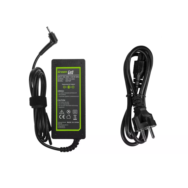 Green Cell AD73P Netzteil/Wandler Innenbereich 65 W Schwarz