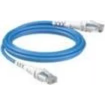 Patchsee ThePATCHCORD RJ45 Patchkabel Cat. 6A, U/UTP, extra-dünn, Blau, 0,6 m (TPC-SB-U/2)