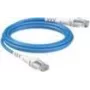 Patchsee ThePATCHCORD RJ45 Patchkabel Cat. 6A, U/UTP, extra-dünn, Blau, 0,6 m (TPC-SB-U/2)
