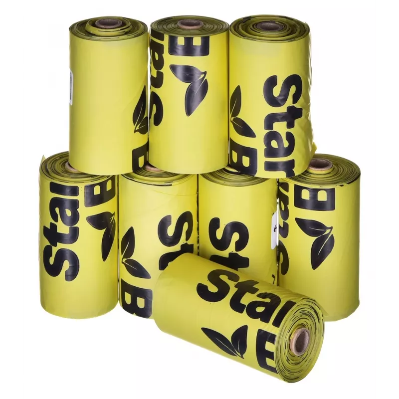 STARCH BAG - Kotbeutel für Hunde - 8 x 15