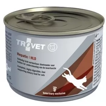 TROVET Hepatic HLD mit Huhn - Nassfutter für Katzen - 200g