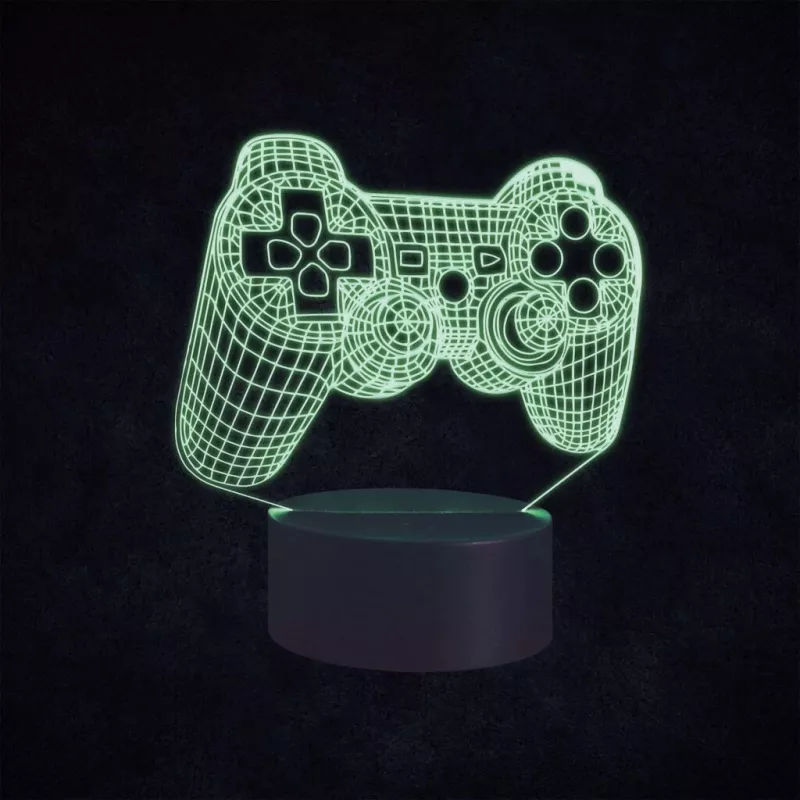 Tischlampe MANTA SNL57RGB RGB 3D Lichtdekoration, RGB LED, dekorativer 3D-Effekt