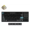 Mechanische Tastatur Keychron Q3 Ultra 8K — 80% QWERTY, kabelgebunden & Bluetooth, RGB, Schwarz