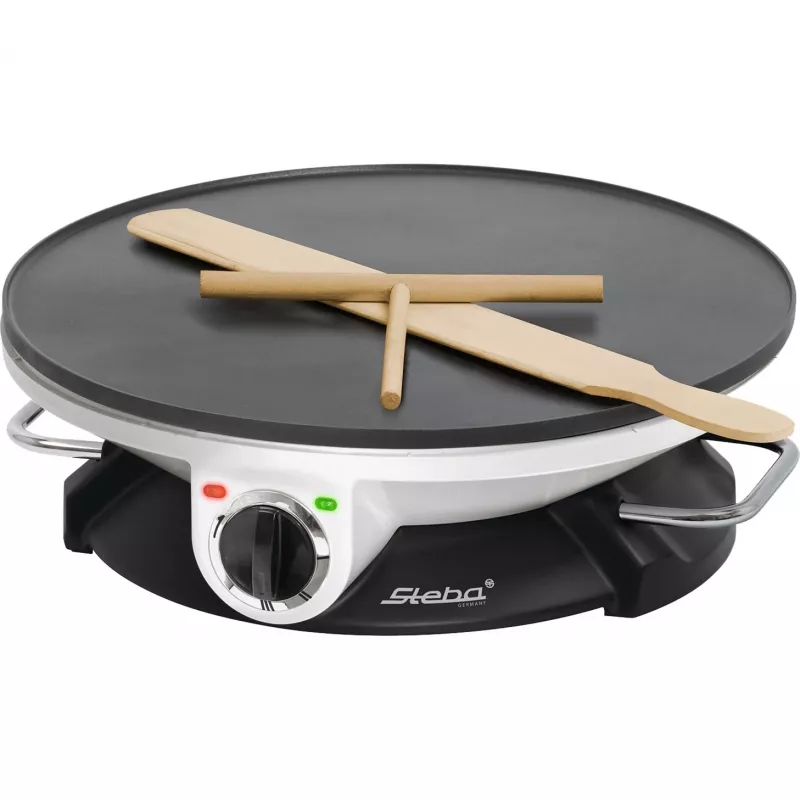 Steba CR 32 - Crêpe-Platte - 1,2 kW - Schwarz/Weiß