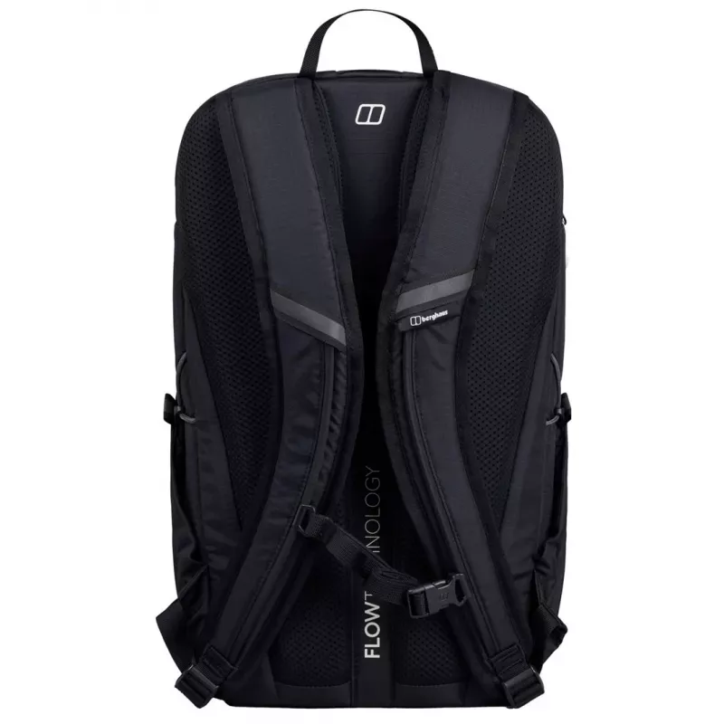 Jacke Berghaus Hillwalker IA Shell Größe M schwarz mit Berghaus 24/7 365 U18 Rucksack