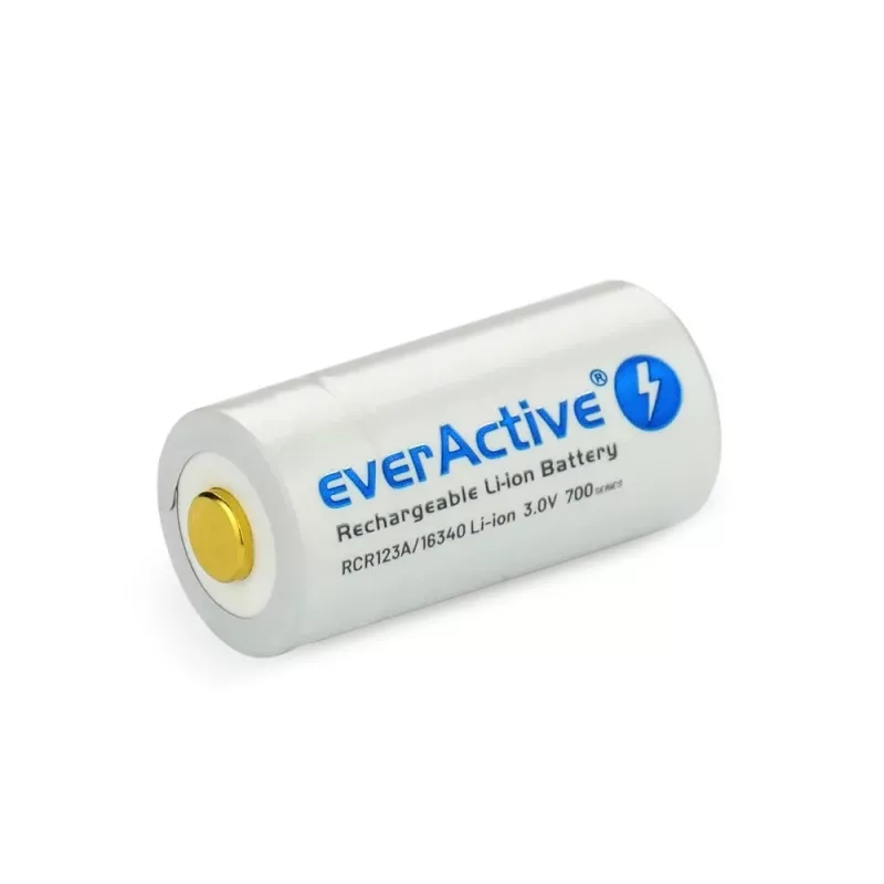 Wiederaufladbare Batterie everActive EV16340 700mAh 3V mit Micro-USB-Ladefunktion